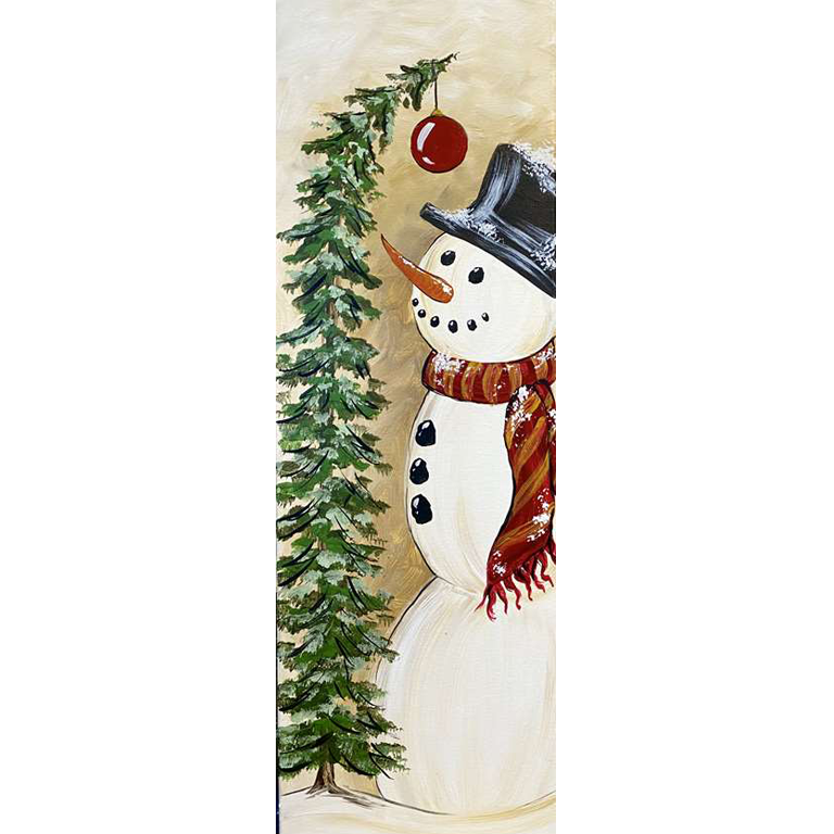 Cozy Rustic Snowman
